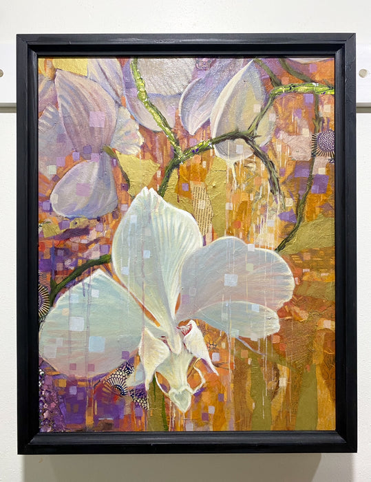 The soft whisper of silk on tatami, time is mystery for your ivory petals