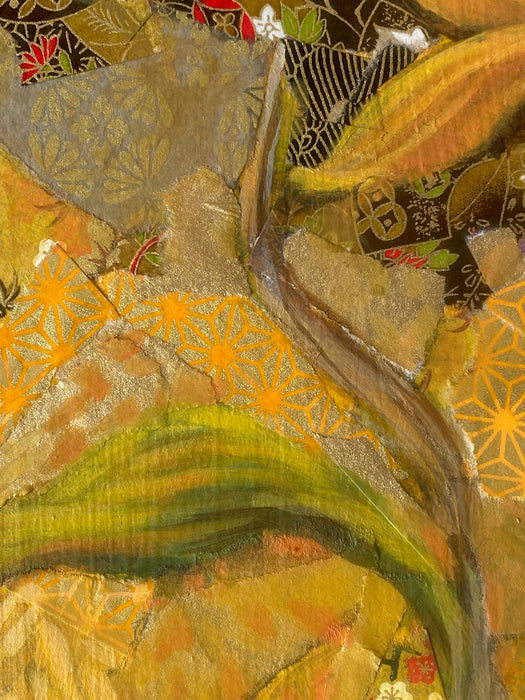 In Spring, amber drips of dew invite me to paint the world yellow