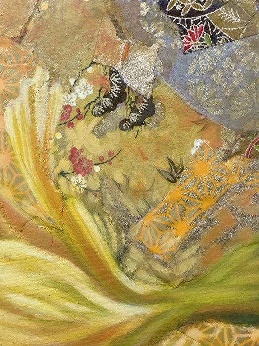 In Spring, amber drips of dew invite me to paint the world yellow