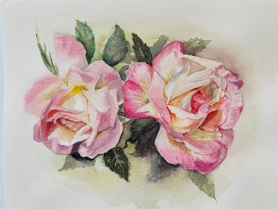 2 Tea Roses