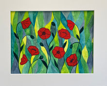 Load image into Gallery viewer, Poppies Frame Original