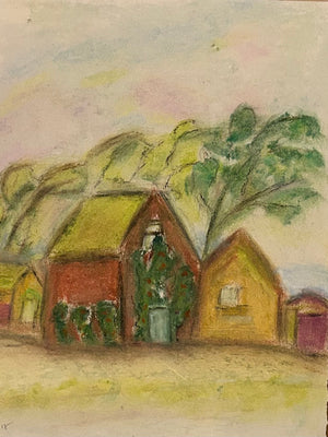 Seaside Cottages in December