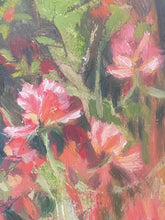 Load image into Gallery viewer, Tiny blossoms spinning and dancing in a lace of green