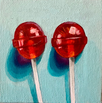 Two Red Lollipops
