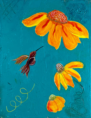 Spring Sprung Hummingbird