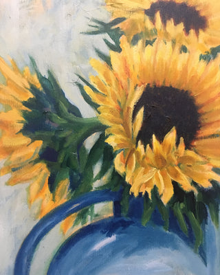 Sunflowers in Pitcher