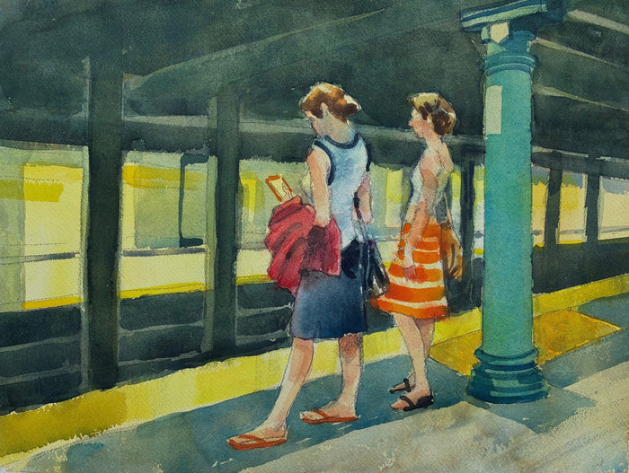 New York Subway Scene