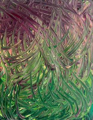 purple green