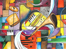 Load image into Gallery viewer, Abstract musical