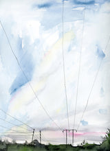Load image into Gallery viewer, Oregon Powerlines #2