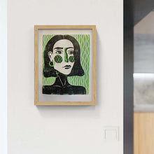 Load image into Gallery viewer, Swirly girl green