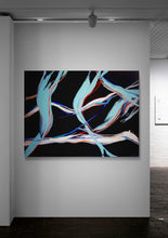 Load image into Gallery viewer, Abstract Body I (Black & Blue)