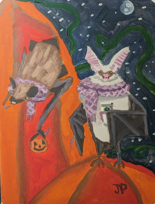Pumpkin Spice Bats