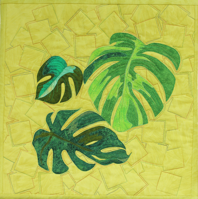 Monstera Deliciosa on Lime
