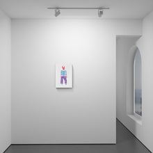 Load image into Gallery viewer, Devil in Purple Patterned Pants