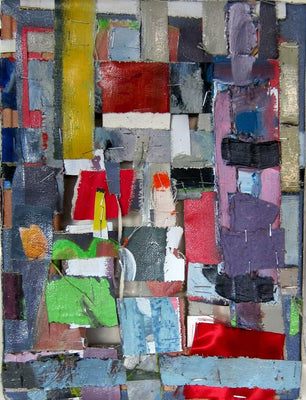 An Old Fabric With Yellow