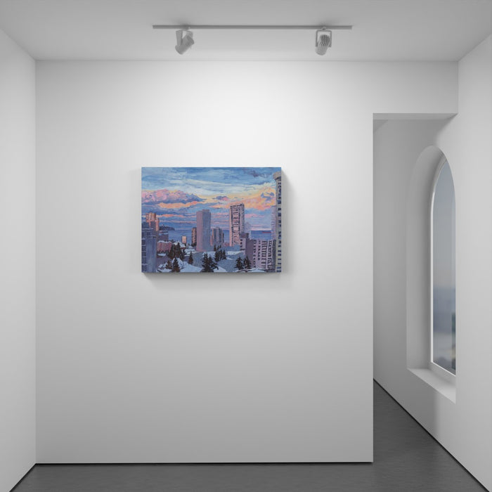 View from the Condo, 11th Floor - South (dawn)