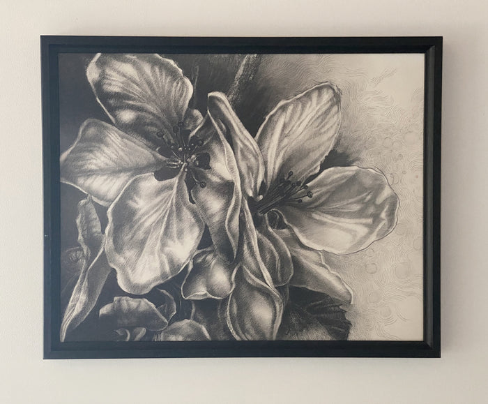 In a luscious folded petal, the infinite universe exists