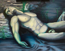 Load image into Gallery viewer, Nude Man in the Water
