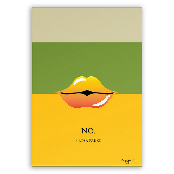 Rosa Parks says NO