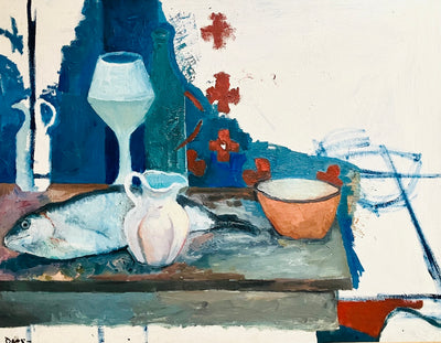 Still life with fish