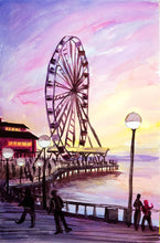 Load image into Gallery viewer, Sunset at Water Front