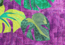 Load image into Gallery viewer, Monstera Deliciosa on Plum