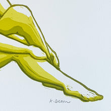 Load image into Gallery viewer, Green Seated Lady