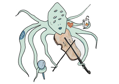 Fiddling Octopus