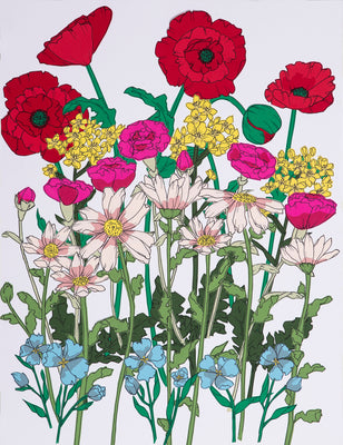 Poppy Burst - Limited Run Print