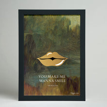 Load image into Gallery viewer, Monalisa smiles (or not)