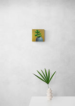 Load image into Gallery viewer, Plant with Gold Background
