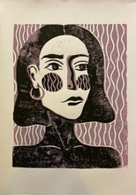 Load image into Gallery viewer, Swirly girl purple