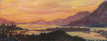 Load image into Gallery viewer, Crepuscule - View from Burnaby Mountain III