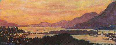 Crepuscule - View from Burnaby Mountain III