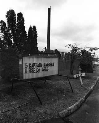 Valley 6 Drive-In: Captain America Marquee