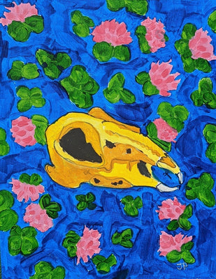 Rabbit Skull and Clover