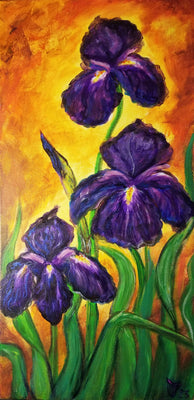 Purple Irises