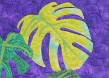 Load image into Gallery viewer, Monstera Deliciosa on Purple
