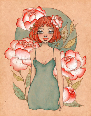 When the Peonies Bloomed