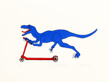 Load image into Gallery viewer, Scooting Velociraptor II