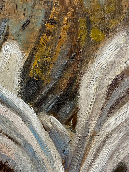 The morning light is just slipping in front of the stars as you unfold for me