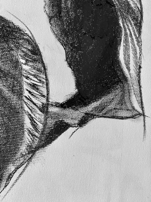 From the center of my life came deep blue shadows on azure seawater.