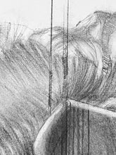 Load image into Gallery viewer, First white blossoms lie soft against desiccated winter bed