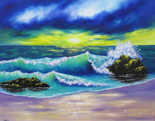 Load image into Gallery viewer, Waves on the Beach