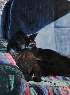 One-Eyed Black Cat