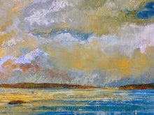 Load image into Gallery viewer, Glistening beams of color, dancing on the shining water