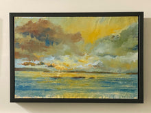 Load image into Gallery viewer, Glistening beams of color, dancing on the shining water