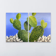 Load image into Gallery viewer, HAPPY AS BUNNY EARS. PART 1. Left part of diptych.