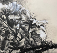 Load image into Gallery viewer, The ancient blossoms flurry down whispering